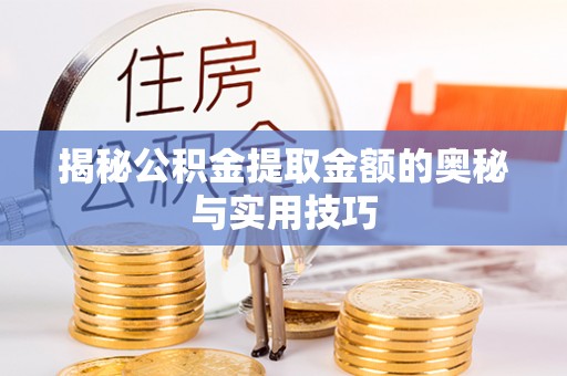 海林揭秘公积金提取金额的奥秘与实用技巧